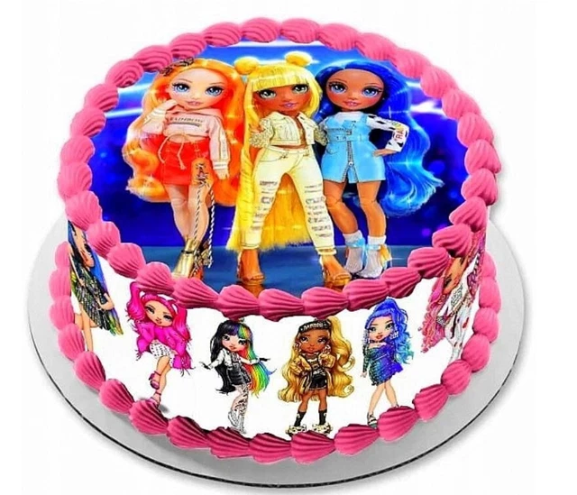 Rainbow High Edible Cake Topper FOR SALE PicClick UK Rainbow High Edible Cake Topper FOR SALE PicClick UK