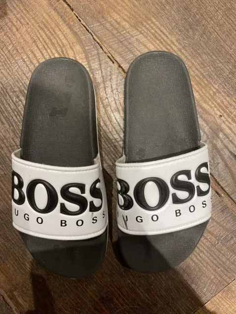 Hugo boss boys 2025 sliders