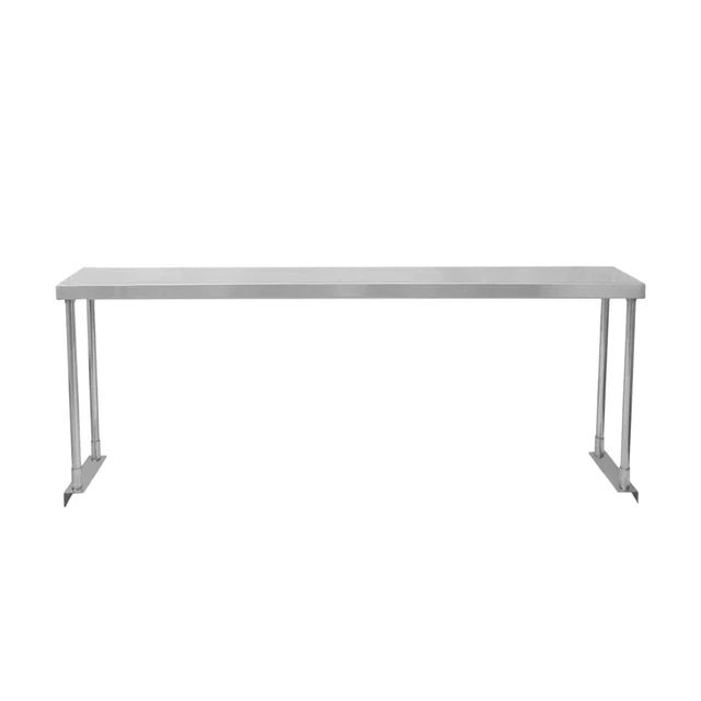 Commercial Kitchen Prep Shelf Stainless Steel Double Overshelf Catering 1500mm