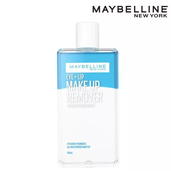 [Maybelline New York ] Ojo y Labios Impermeable Maquillaje Removedor 150ml Nuevo