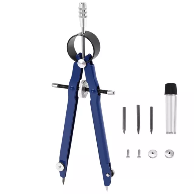 Professional ,  Geometry Set with Lock, Math and Precision , Metal and3468