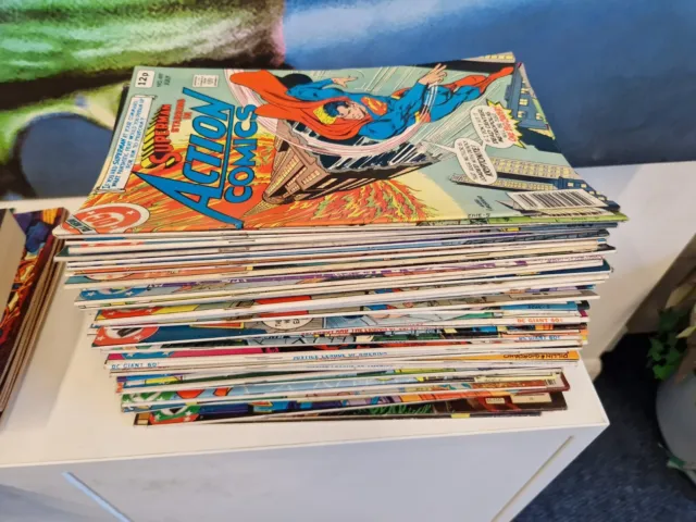 Huge Lot Of Vintage DC Comic Books - x64 Issues