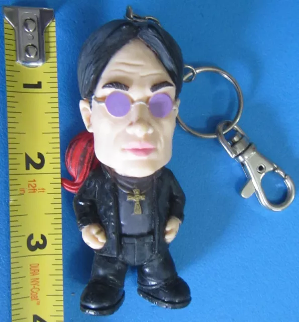 3 3/4 inch 1990's ozzy key ring chain  never used.