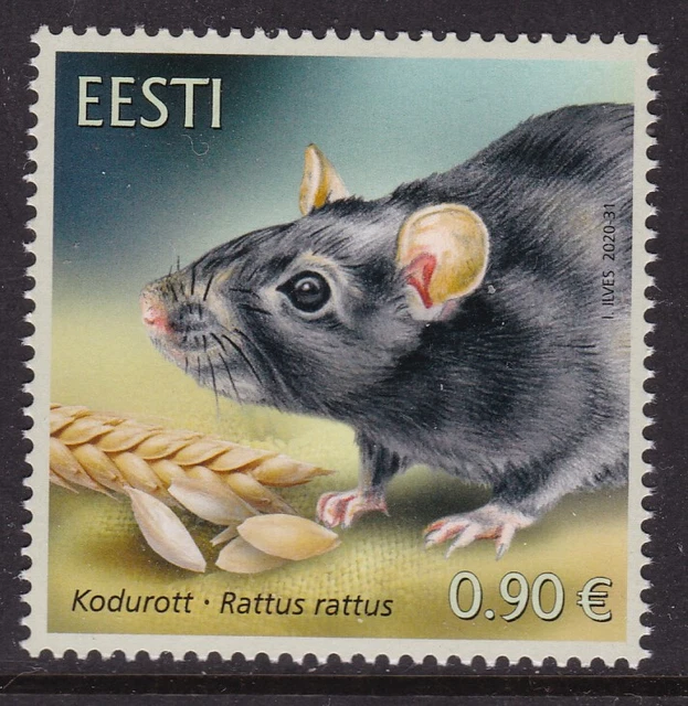 Estonia, Fauna, Animals, Wolf MNH / 2020