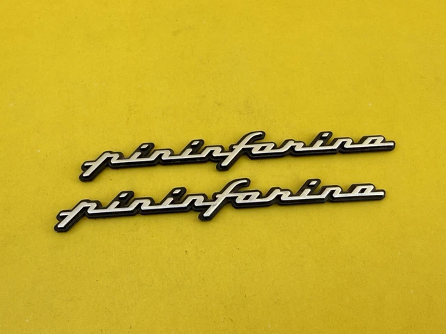 1 Stemma 1 Scritta Pininfarina Alfa GTV 916 / Spider 939 ORIGINALE - Foto 8