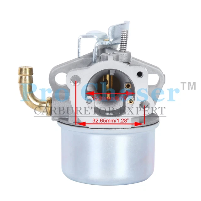 Realman Kit Carburateur 12211 215369 215369 215434 792970 798654 214706T Pour Motoculteur Briggs & Stratton 150000 850 Intek 190 John Deere 020382