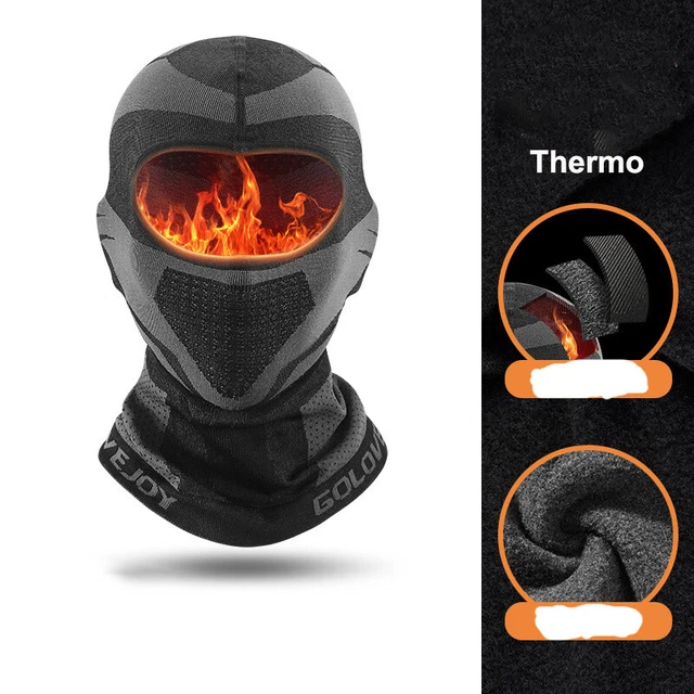 Winter Thermo Balaclava Sturmhaube Motorrad Bike Fahrrad Skimaske Sturmmaske