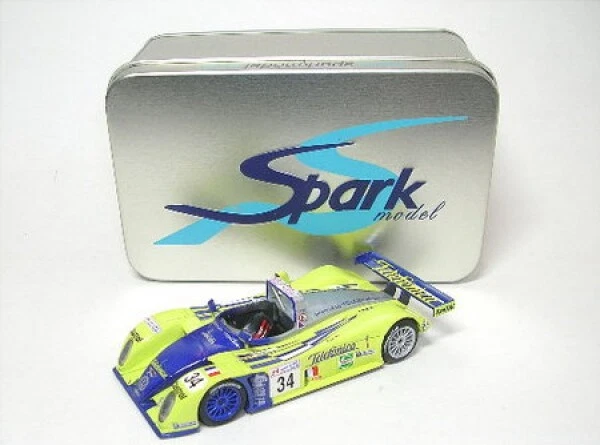 Miniature Spark 1/43 Reynard 2KQ ROC #33 - Le Mans 2000 - État Neuf