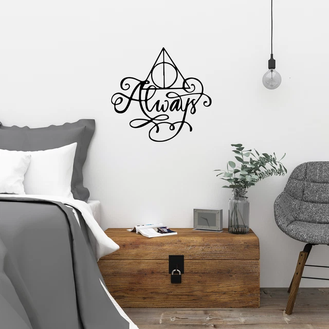 HARRY POTTER DEATHLY Hallows Always Vinyl Wall Art Decal Sticker Kids