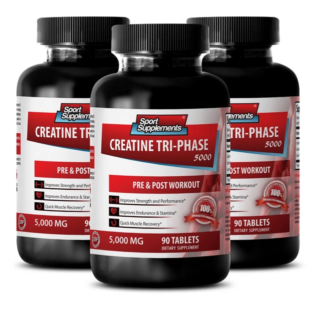 CREATINE 2500 - Creatine Tri-Phase 5000mg - Enhanced Recovery After ...