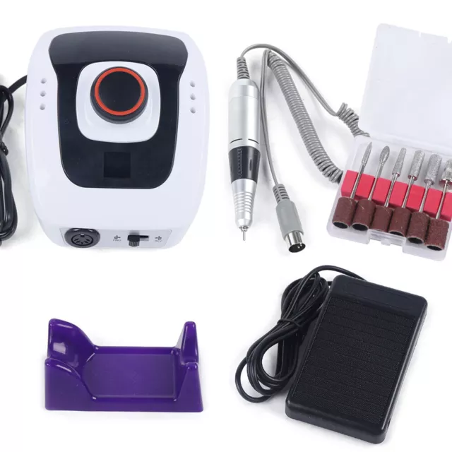 Set fresa per unghie professionale 32 W fresa per unghie elettrica trapano per unghie 35000 giri/min
