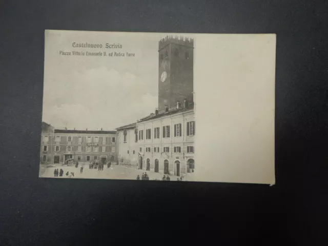 Cartolina  Alessandria Castelnuovo Scrivia  Viaggiata Del 1900 Subalpina Aaa