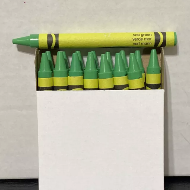 Bulk Crayola Crayons - Green Yellow - 24 Count - Single Color Refill x24
