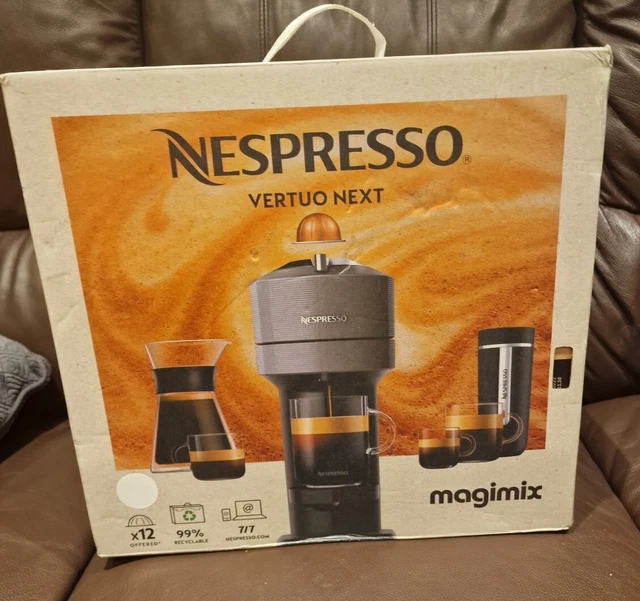 NESPRESSO VERTUO NEXT M700 COFFEE MACHINE White bnib unopened sealed