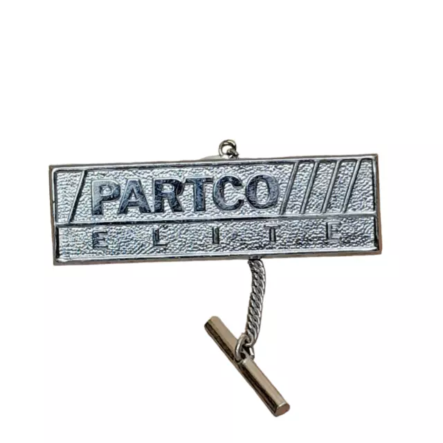Partco Elite Pin Badge Advertising Autoparts Car Spares