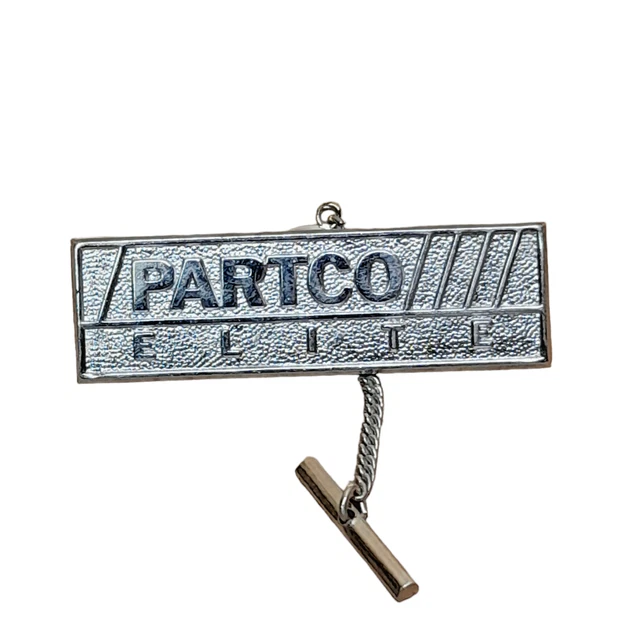 Partco Elite Pin Badge Advertising Autoparts Car Spares