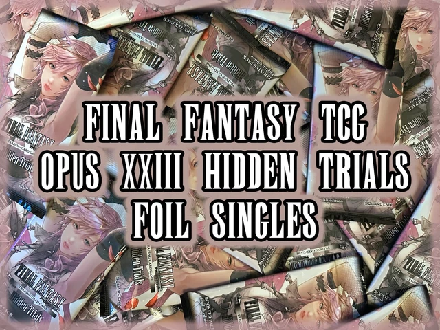 Final Fantasy TCG OPUS 24 / XXIV - Hidden Legends - Pre-Release Kit