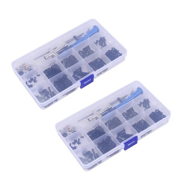 2X Car Spare Parts Screws Pan Head Screws Flat Head Screws Half Tooth Screw W6G4