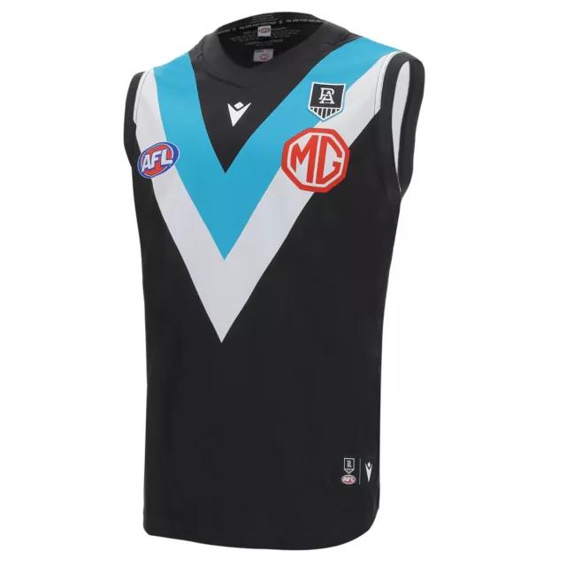 Port Adelaide Power AFL Macron Home Guernsey Sizes S-5XL! T1