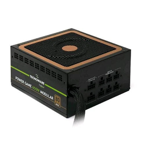 Tecnoware Fal650Pgm Alimentatore Power Game 650W Modulare 80 Plus Bronze Con Ven