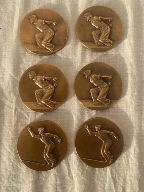 Médaille Football Coupe Fossati 1969 Par Bouillot - Bronze - Pièce De Collection