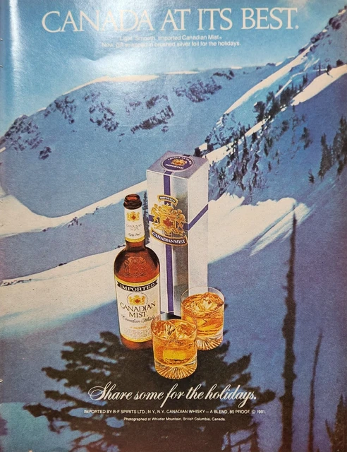 Canadian Mist Ad