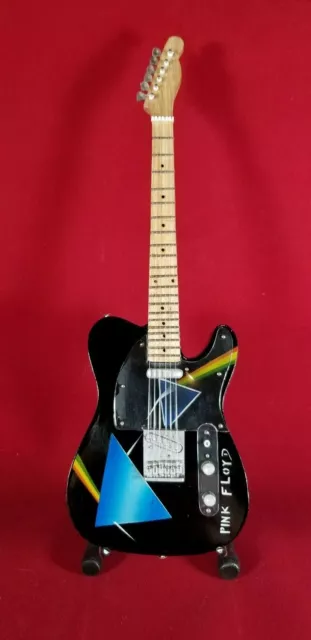 Pink Floyd Miniature Tribute Guitar with Stand - MCA 100