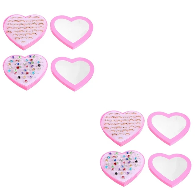 144 Pcs Little Girl Jewel Rings Girl Birthday Gifts Jewel Rings Kids