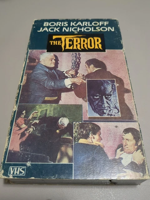 THE TERROR 1985 Boris Karloff Jack Nicholson GoodTimes Home Video ...