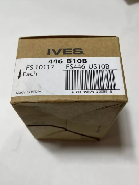 IVES FS446 US10B UD10B Dark Bronze (Base Brass) Floor Stop & Manual Door Holder