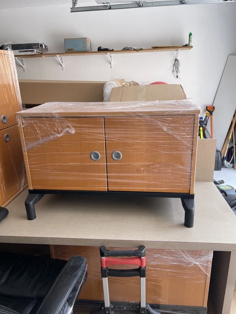 wood office cabinet with size 33x17x21
