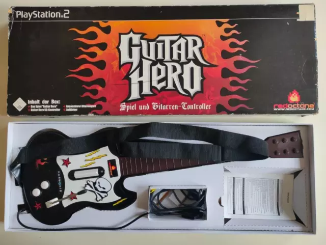 Guitar Hero Gitarre SG-Controller PlayStation 2 PS2 ohne Spiel