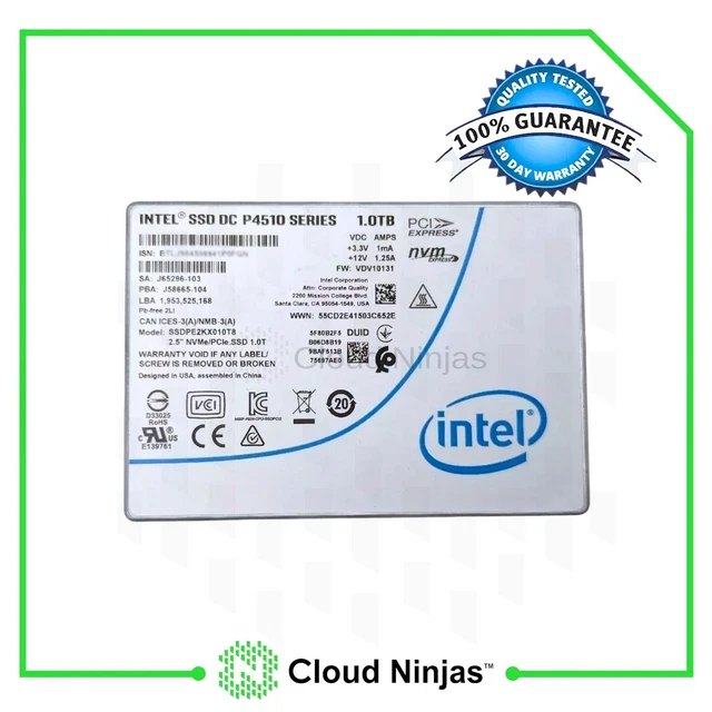 Intel Unità a stato solido DC P4510 - acquista su Intel Unità a stato solido DC P4510 - acquista su