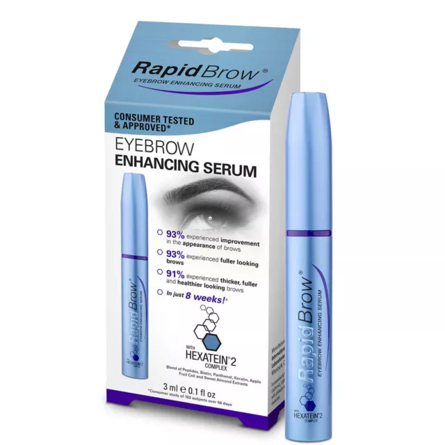 Rapid Brow Growth - Augenbrauen verbesserndes Serum 3ml brandneu versiegelt - schneller Versand