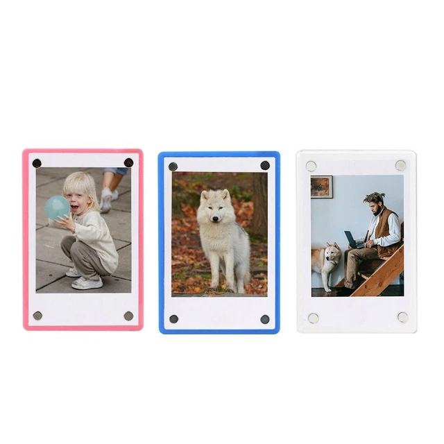 PHOTO FRAME INSTANT Camera Fridge Magnet Picture Frame For Fujifilm ...