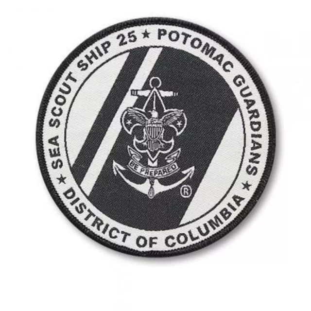 Coast Guard Sea Scout Ship 25 Potomac Guardians Bsa Boy Scout Patch