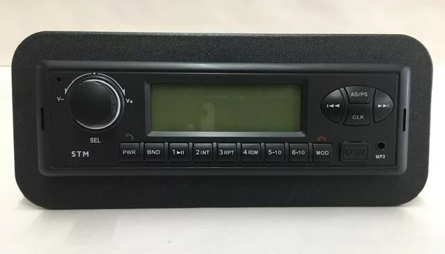Bluetooth Radio for Kioti CX2510 cab tractor;  also 2023 CK, DK