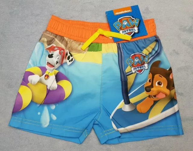 Official Paw Patrol Boys Swimming Shorts Trunks Pool Beach Holiday Age 1-5 Years