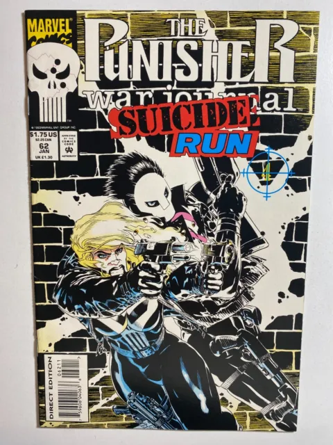Marvel Comics The Punisher War Journal Vol.1 #62 (1994) Nm/Mt Comic Ov1