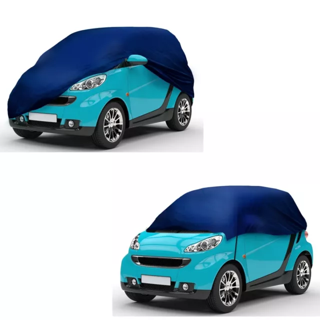 GANZGARAGE HALBGARAGE GARAGE für Smart Abdeckung Autoabdeckplane Kleinwagen  Auto EUR 25,99 - PicClick DE