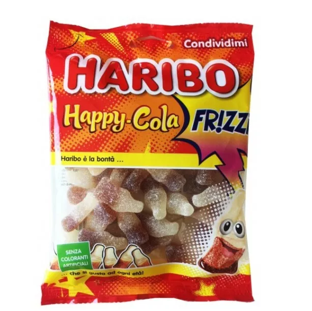 6X Haribo happy cola frizzi gr.175
