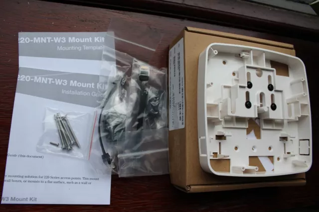 HP Aruba AP-220-MNT-W3 JY706A Internet Access Point Wall mounting kit  white