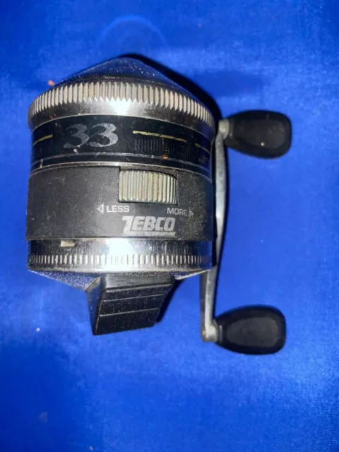 THREE VINTAGE OLD Zebco Fishing Reels - Condition Unkown $1.00 - PicClick