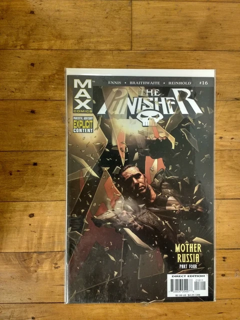 Marvel Punisher #16 Max Comics Mother Russia Part 4 Unread Condition 2005 Ennis