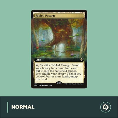 Mtg Throne Of Eldraine Fabled Passage Extended Art Near Mint Eur 34 98 Picclick Fr