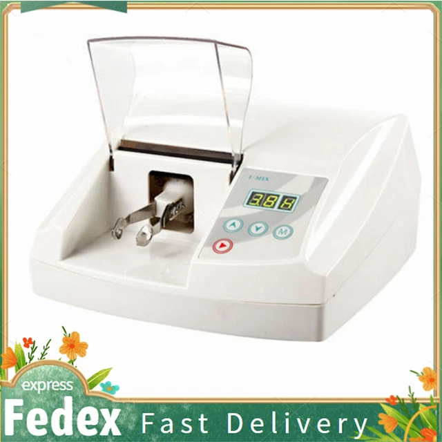 Dental Lab Digital Amalgamator Amalgam Capsule Mixer Triturator Controller 110V