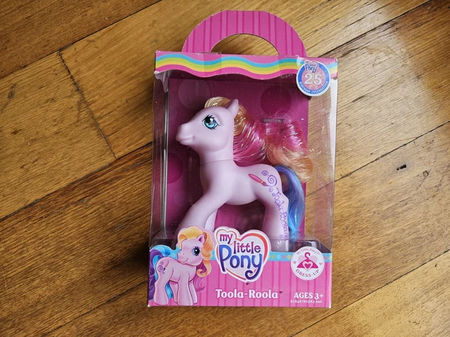 MY LITTLE PONY G3 25th Anniversary Toola Roola 2008 BNIB Iconic ...
