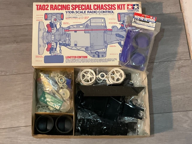 Tamiya TA02 Racing Special - Kit 1/10 à Assembler - 4WD électrique - Vintage Japon - Neuf Boîte