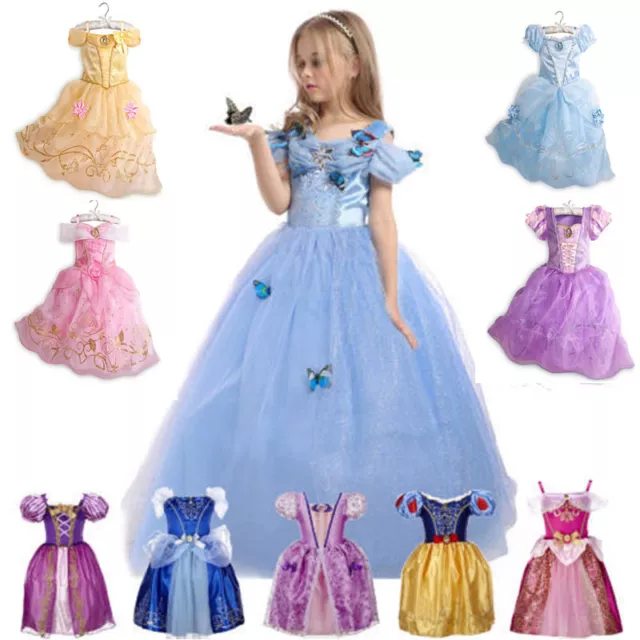 Costume da principessa bambini abito da favola ragazze abito elegante abito da principessa alla moda