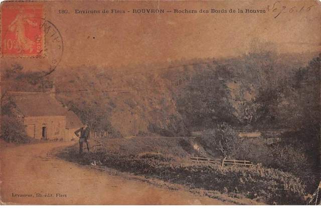 61 - BOUVRON - SAN42496 - Environs de Flers - Rochers des Bords de la Rouvre -